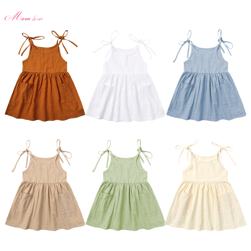 Gúna Soladach Cailín Mini Gúnaí Mini Trá Samhraidh Sundress